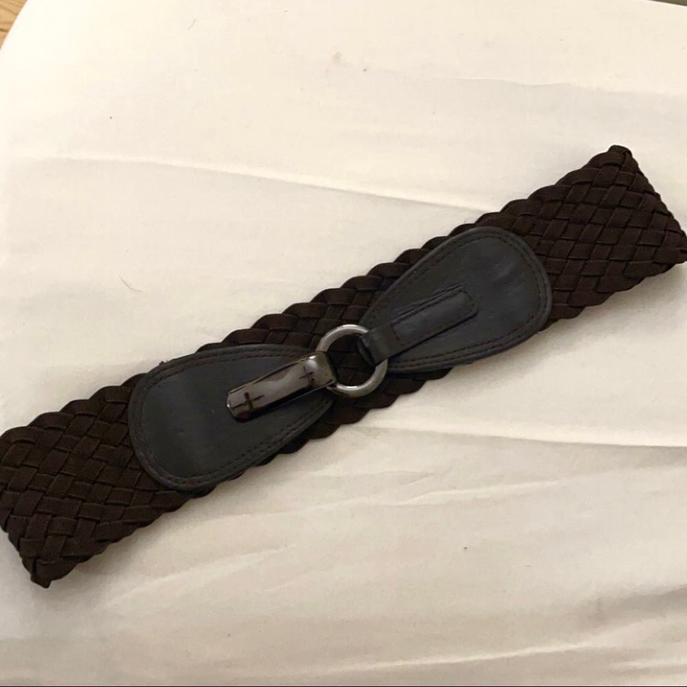 Brown Elastic Corset Belt